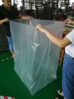 Chine Sac clair de couverture de matelas de PVC de plastique, sachet en plastique en nylon avec la fermeture de tirette société
